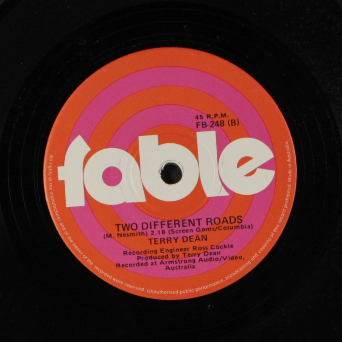 runaround sue / two different roads by TERRY DEAN