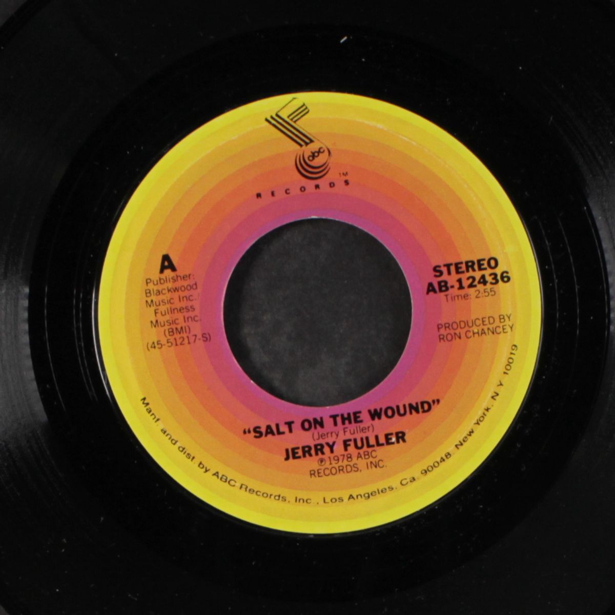salt on the wound / no time by JERRY FULLER