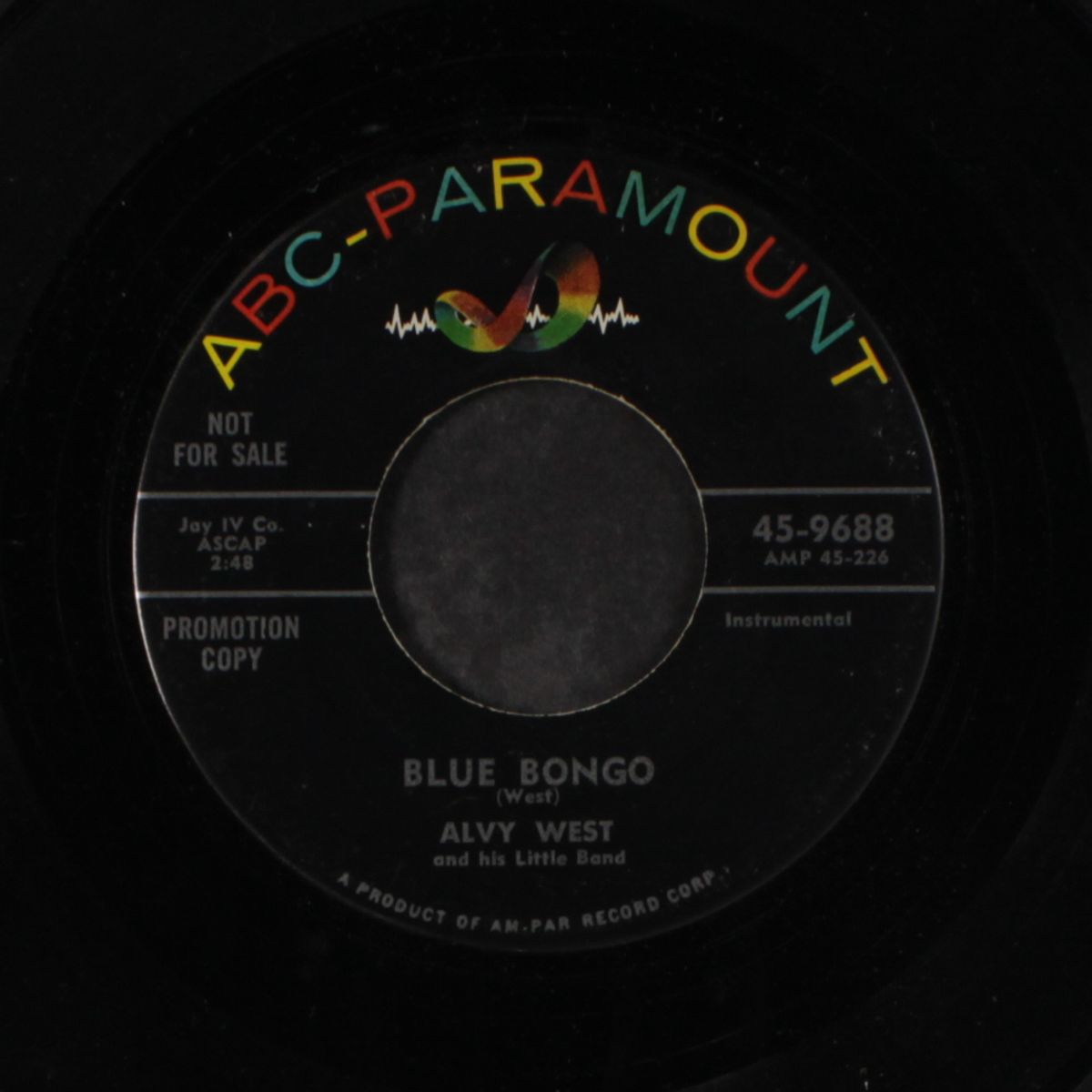 blue bongo / ya ya ya by ALVY WEST