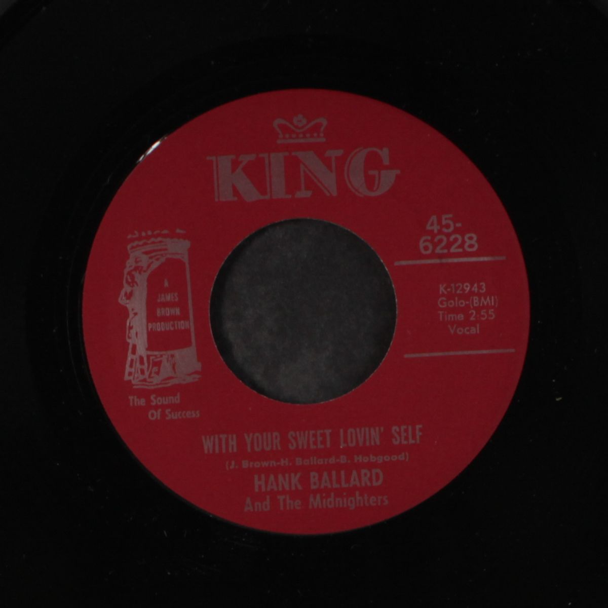 with your sweet lovin' self / are you lonely for me baby by HANK BALLARD & MIDNIGHTERS