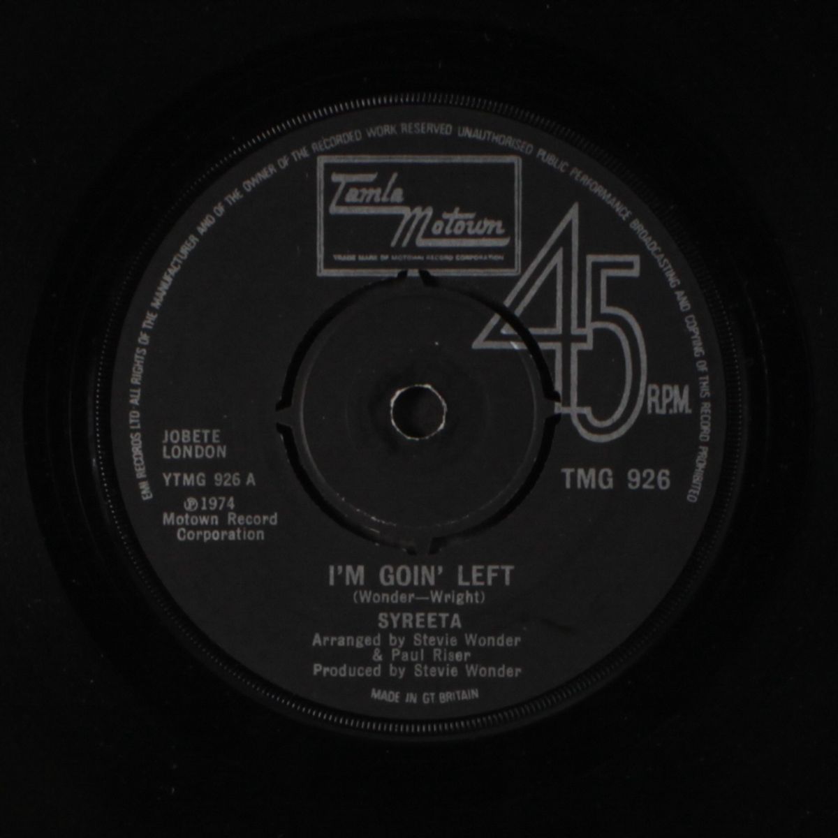 i'm goin' left / heavy day by SYREETA