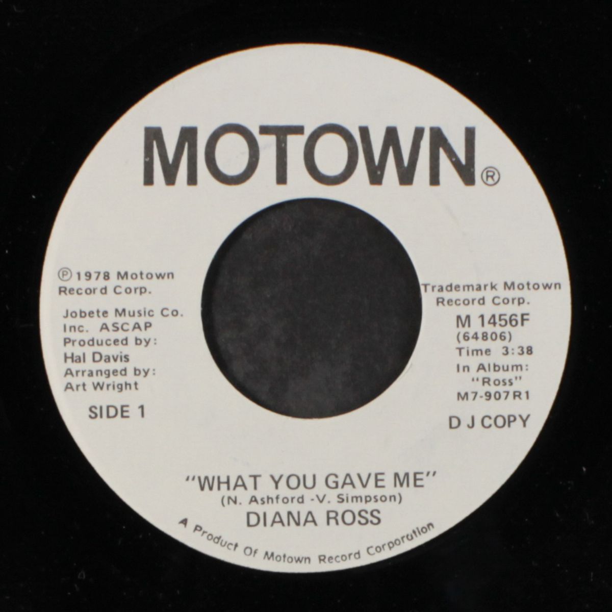 what you gave me by DIANA ROSS
