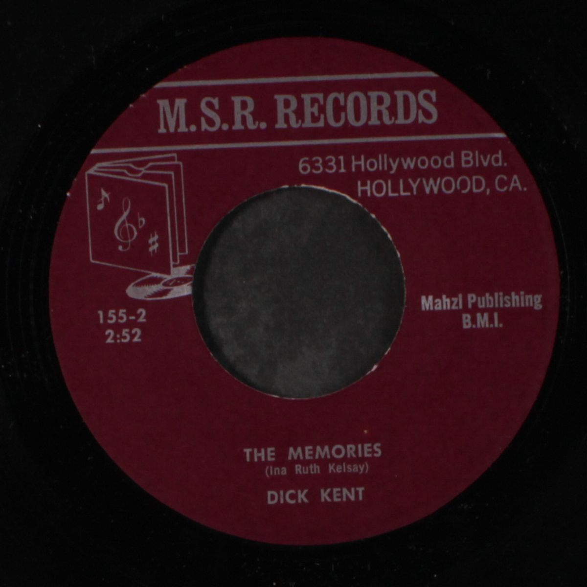 dont' say goodbye / the memories by DICK KENT