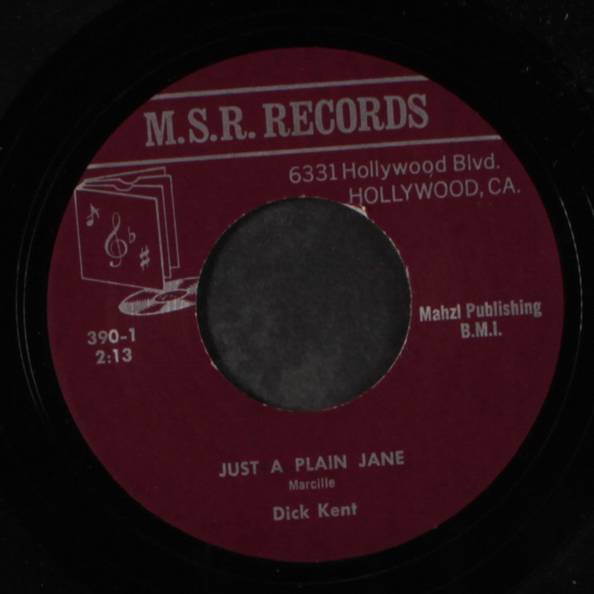 measure my love / just plain jane by DICK KENT