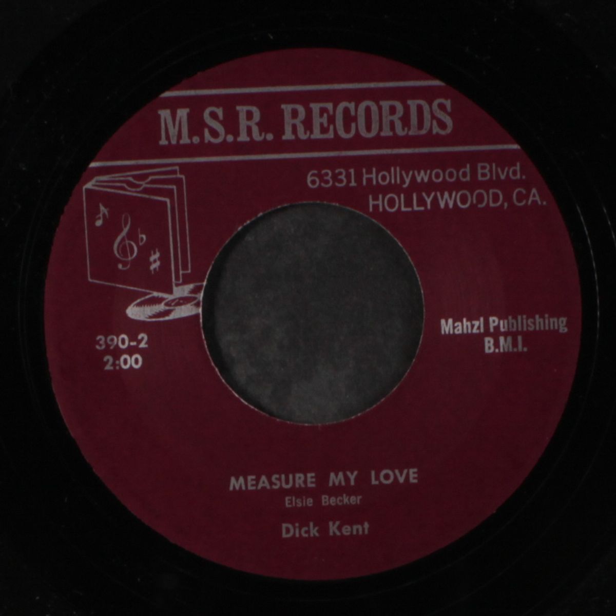 measure my love / just plain jane by DICK KENT