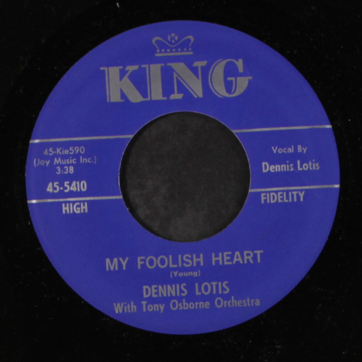 sentimental journey / my foolish heart by DENNIS LOTIS