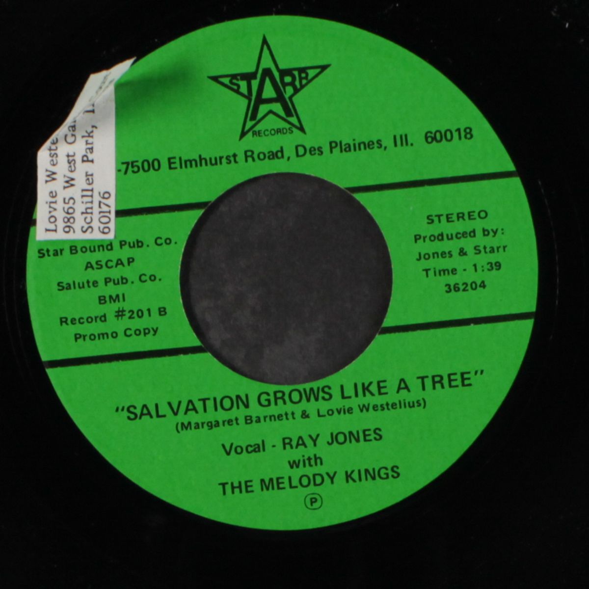 my lonely heart / salvation grows like a tree by MELODY KINGS