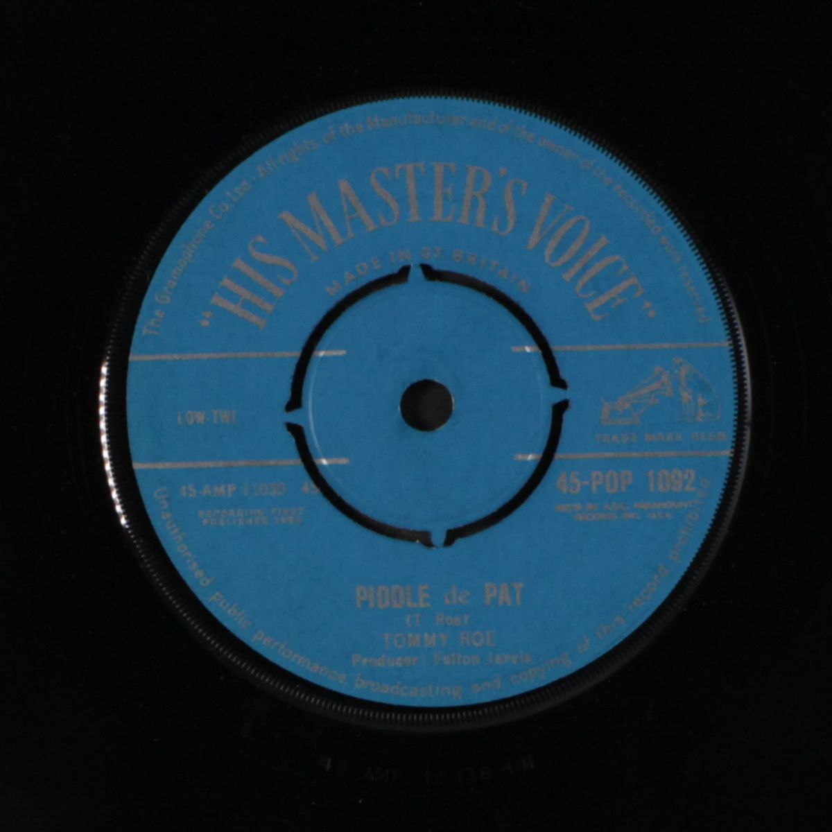 susie darlin' / piddle de pat by TOMMY ROE