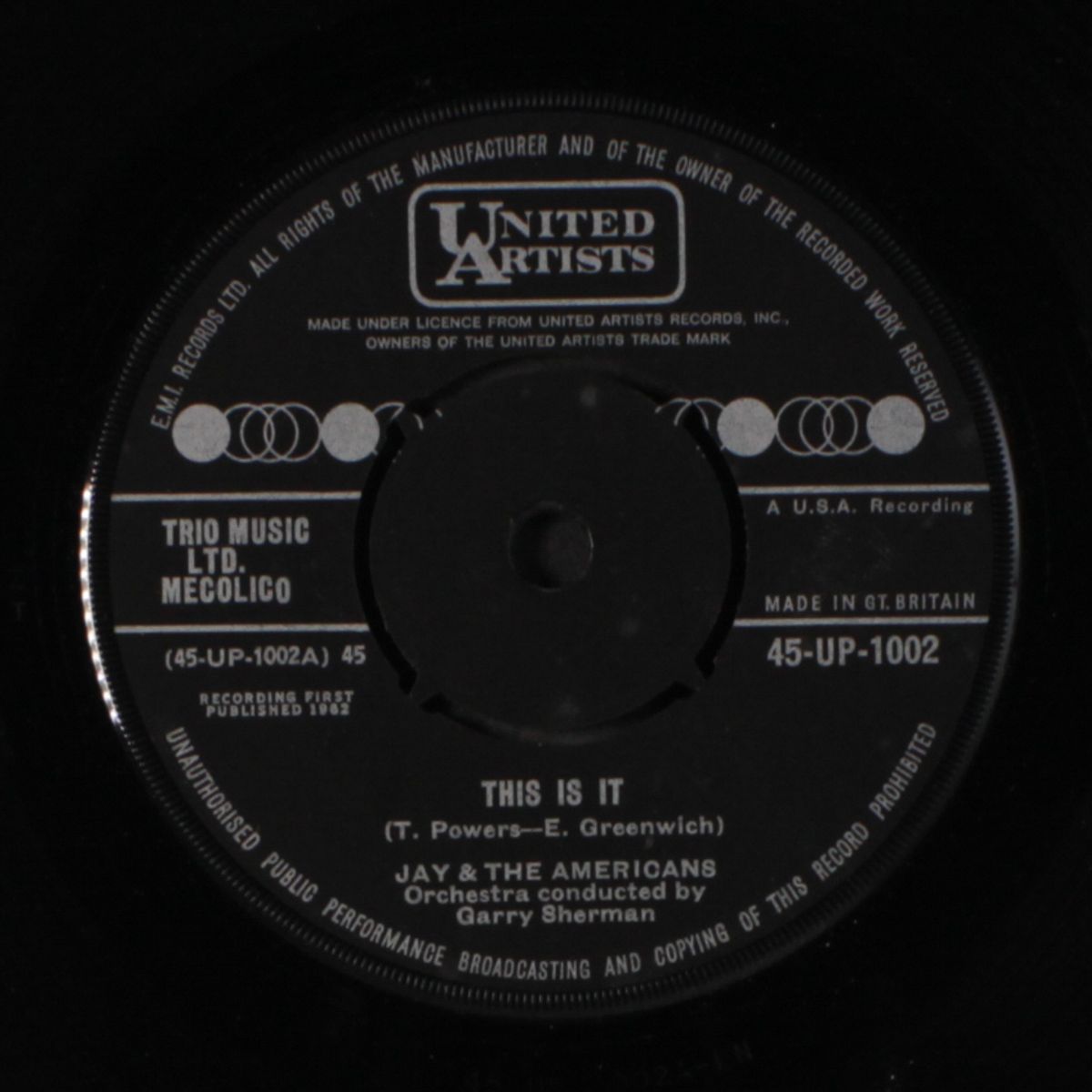 this is it / it's my turn to cry by JAY & AMERICANS