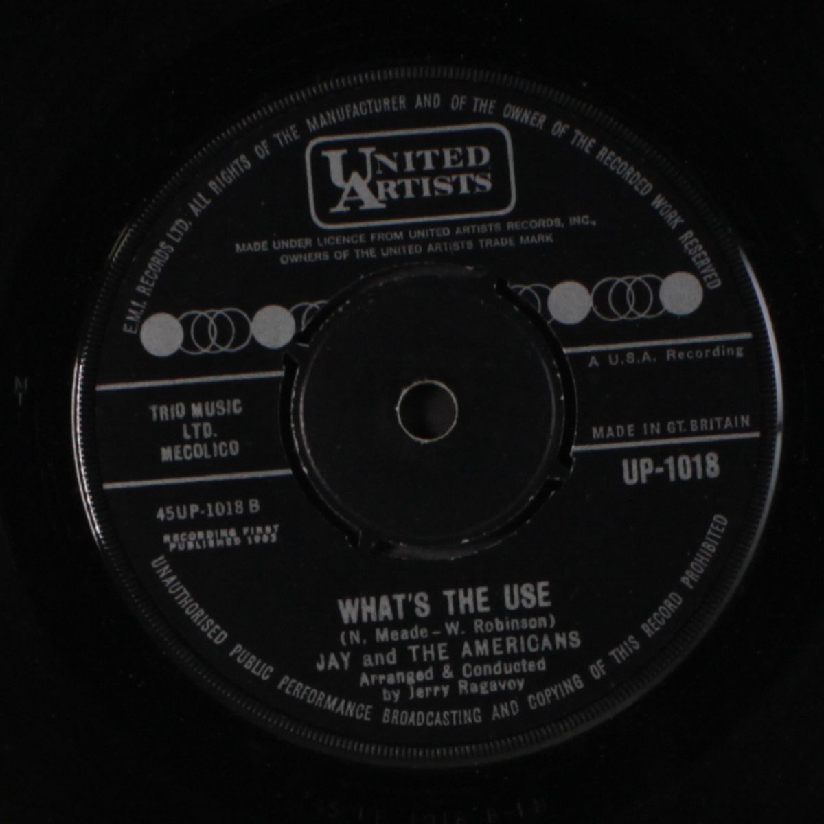 strangers tomorrow / what's the use by JAY & AMERICANS