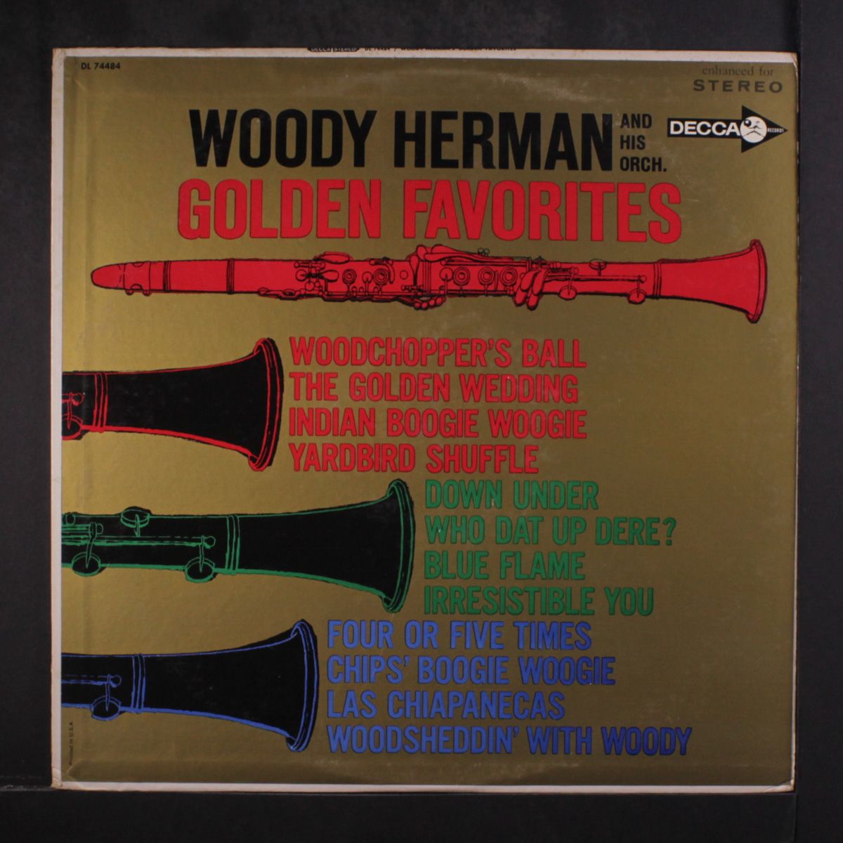 golden favorites by WOODY HERMAN