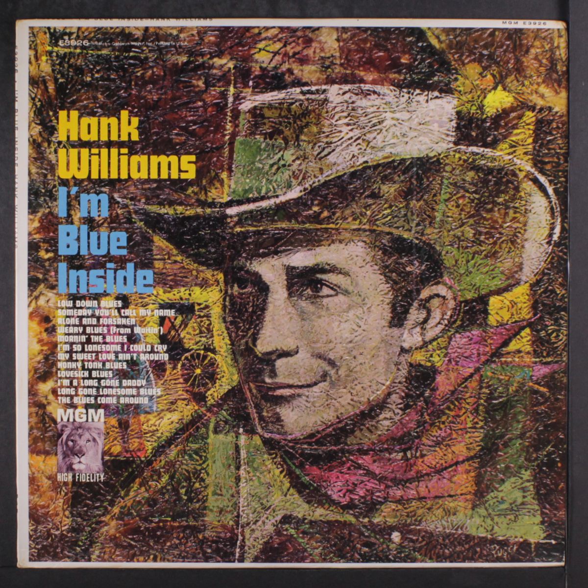 i'm blue inside by HANK WILLIAMS
