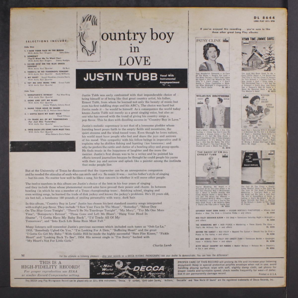 country boy in love by JUSTIN TUBB