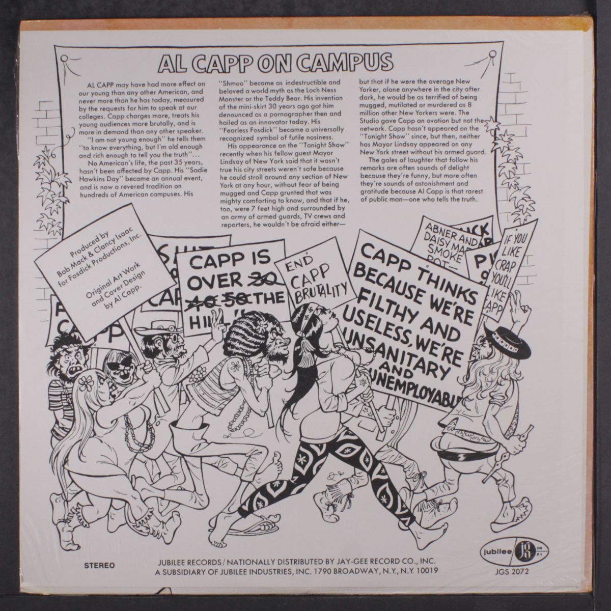 on campus by AL CAPP