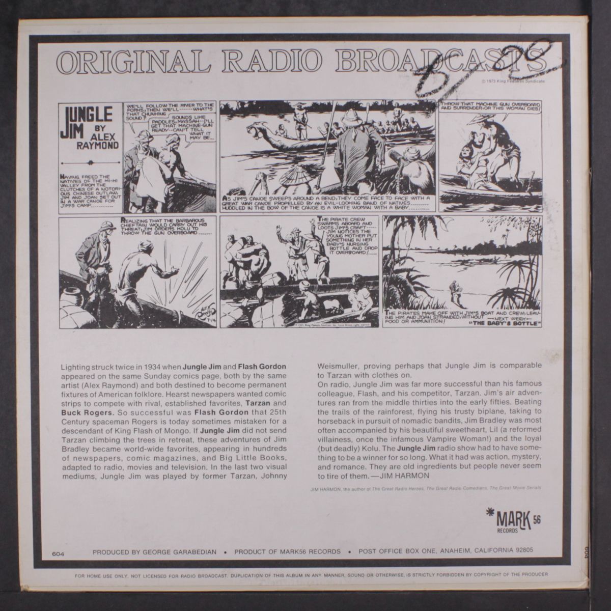 the adventures of jungle jim by ORIGINAL RADIO BROADCAST