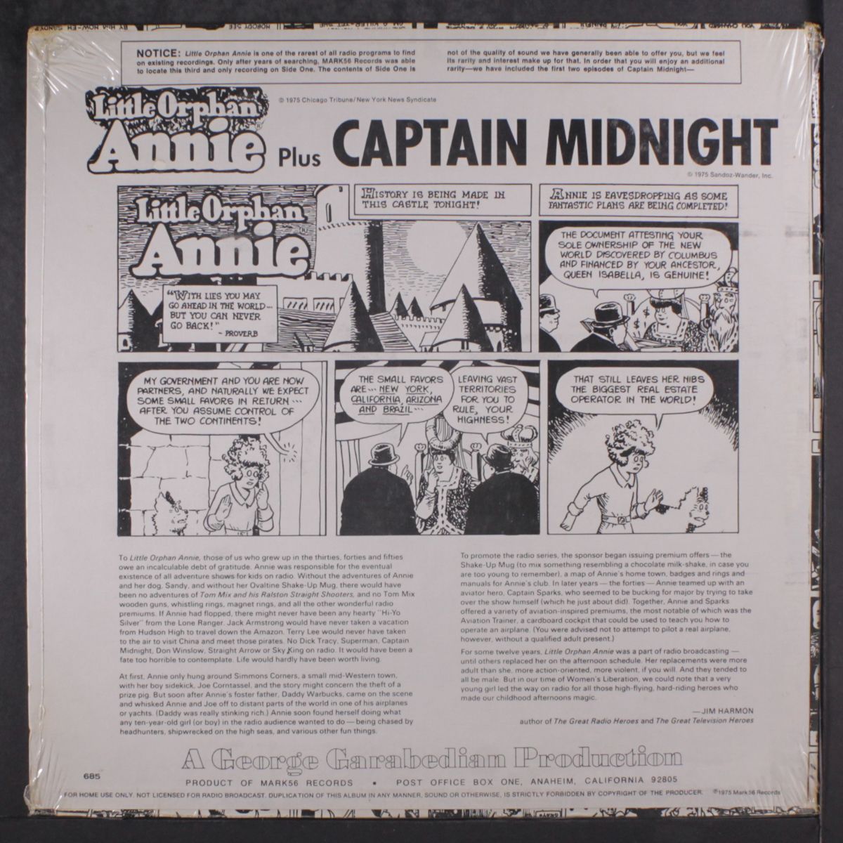 little orphan annie, vol. 2 by ORIGINAL RADIO BROADCAST