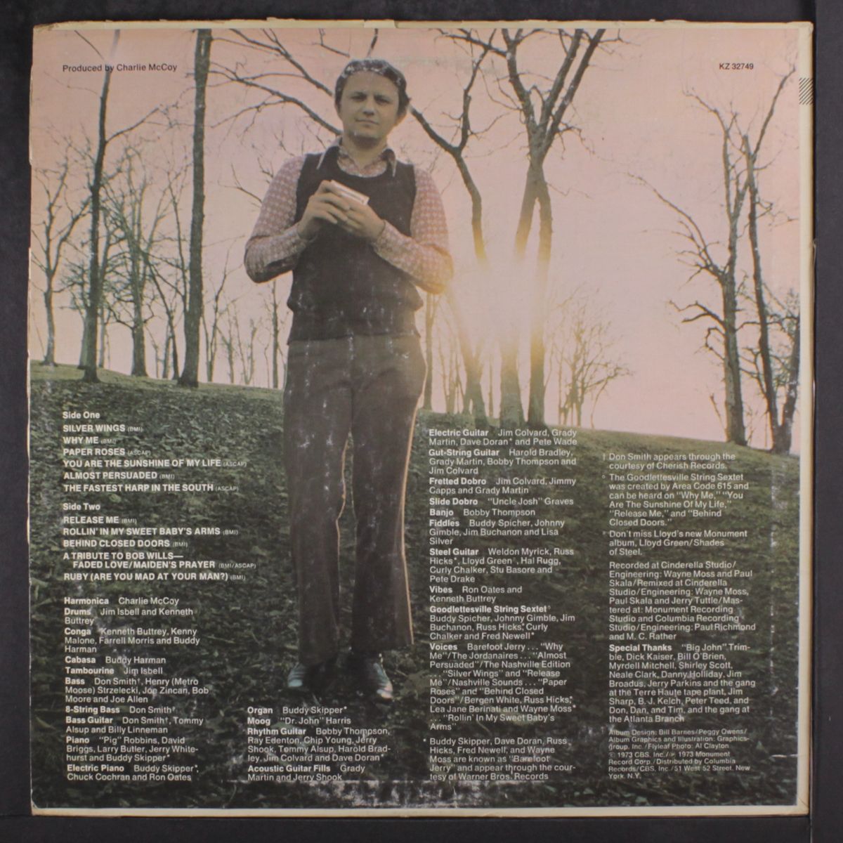 the fastest harp in the south by CHARLIE MCCOY