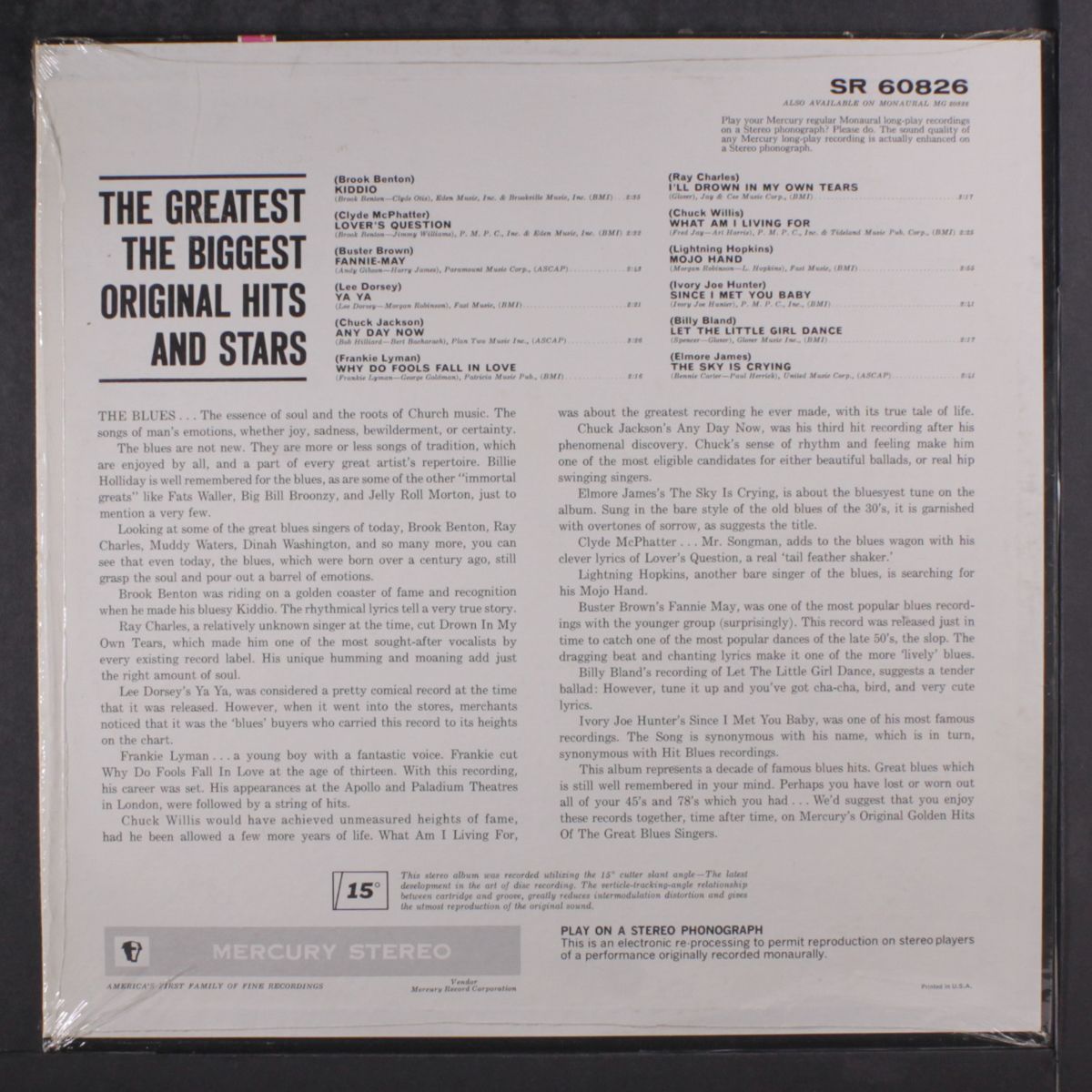 original golden hits of the great blues singers by VARIOUS