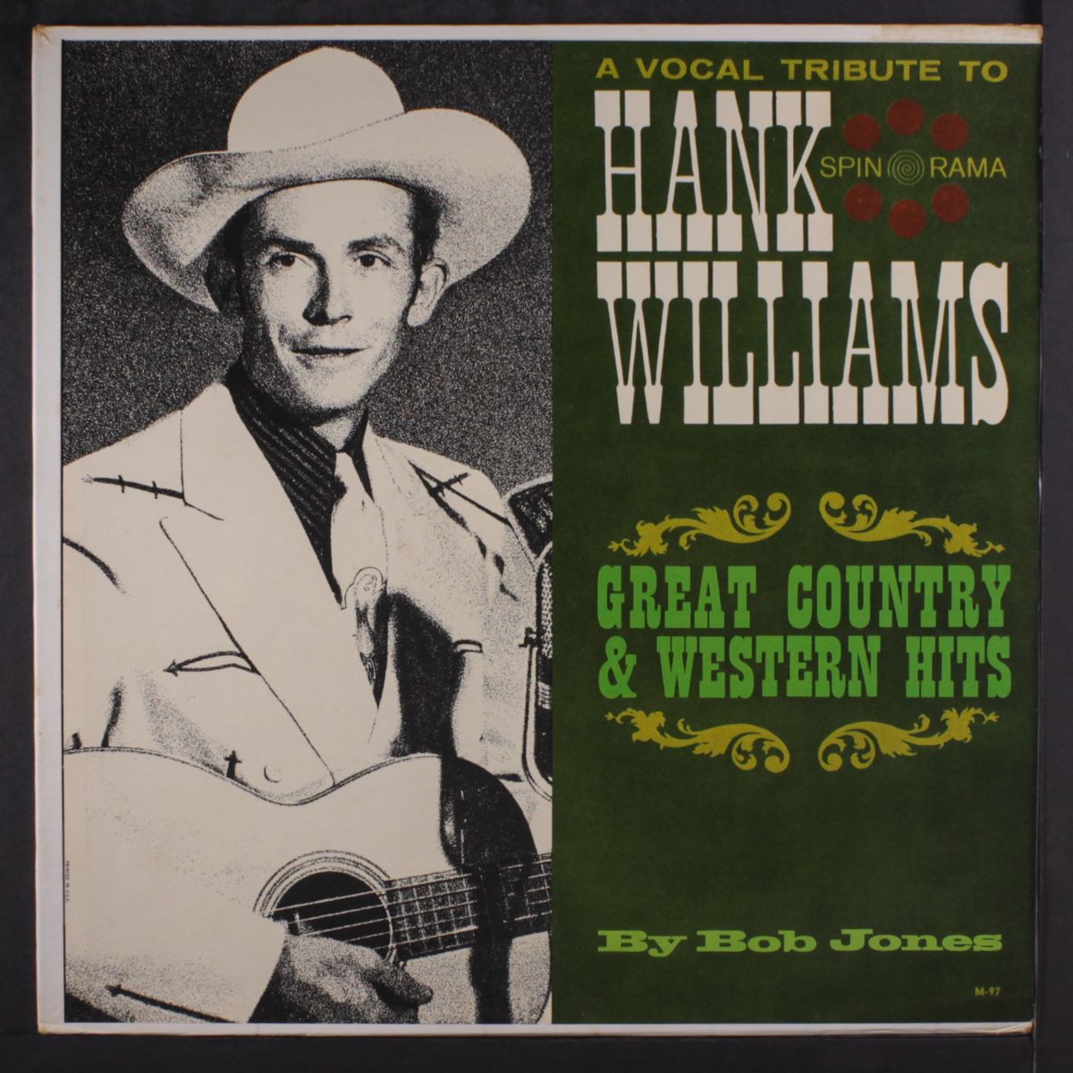 a vocal tribute to hank williams by BOB JONES