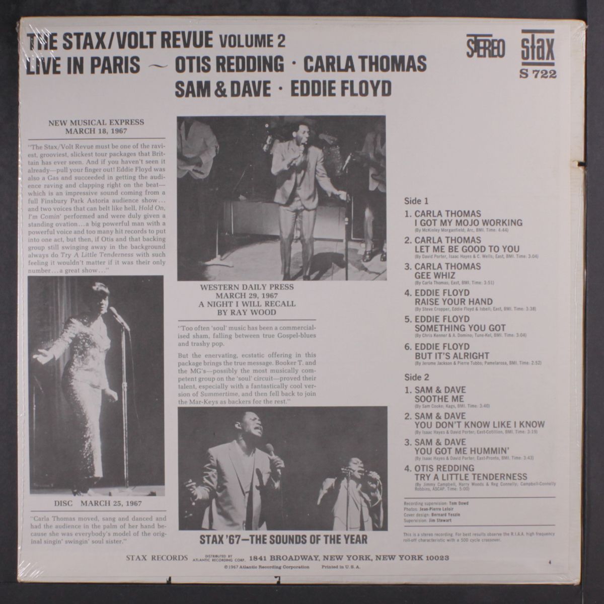 the stax volt revue, vol. 2 by VARIOUS