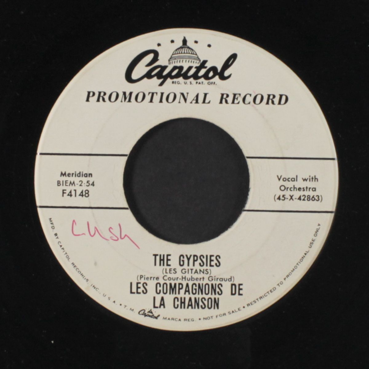 the gypsies / lost melody by COMPAGNONS DE LA CHANSON