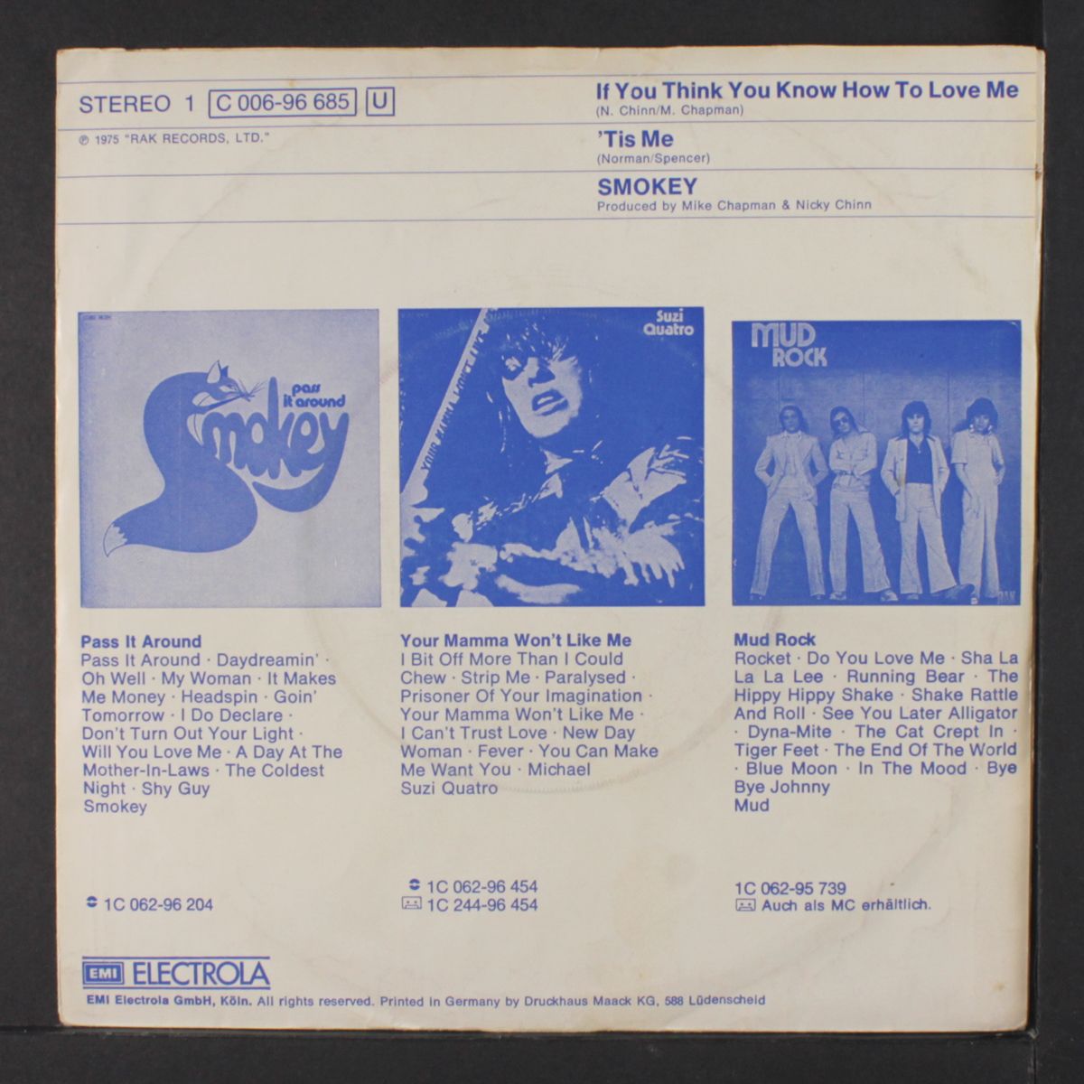 if you think you know how to love me / 'tis me by SMOKEY