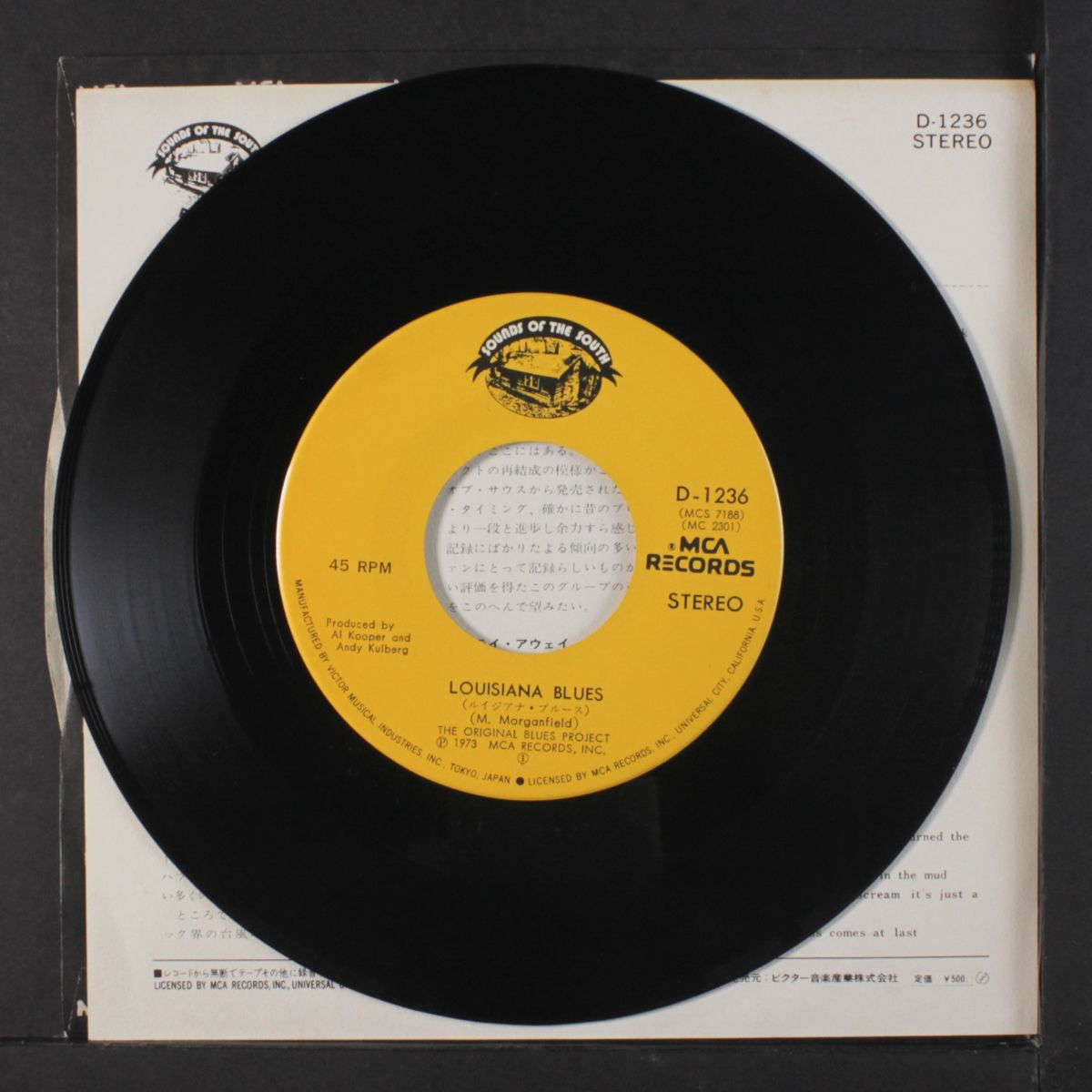 fly away / louisiana blues by BLUES PROJECT