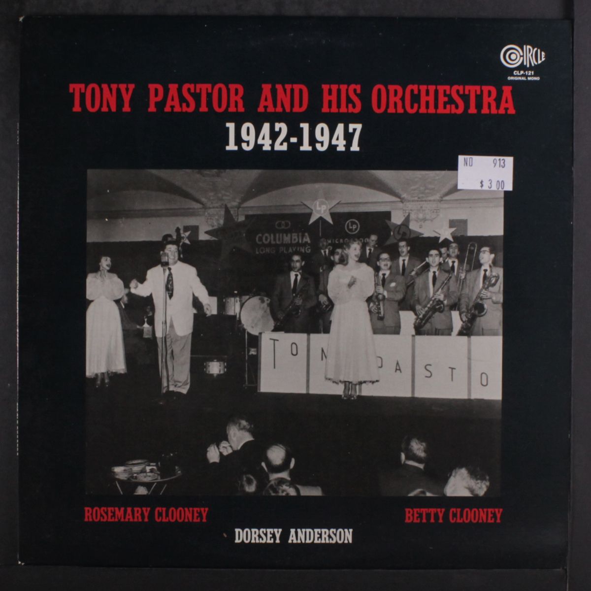 1942-1947 by TONY PASTOR