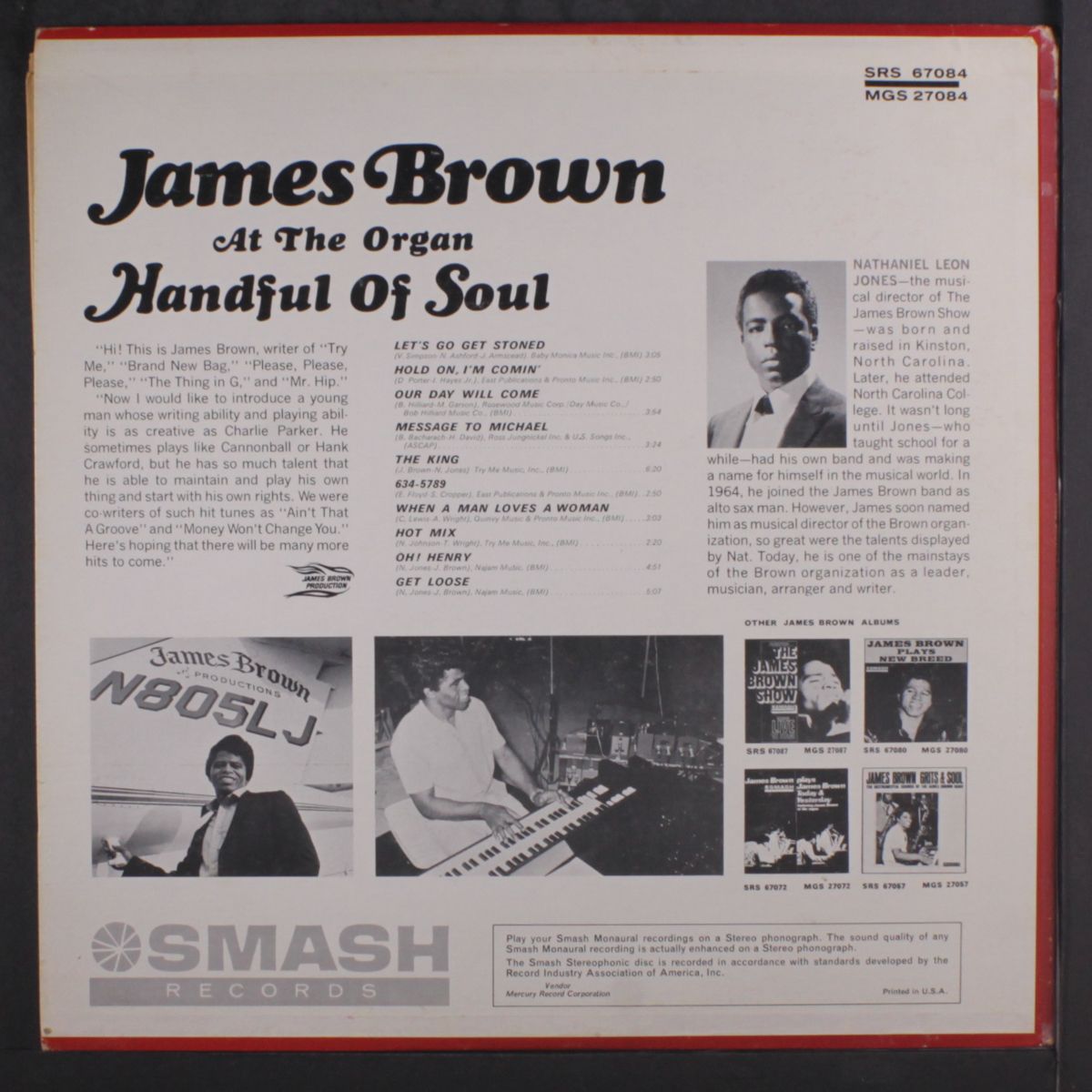 handful of soul by JAMES BROWN