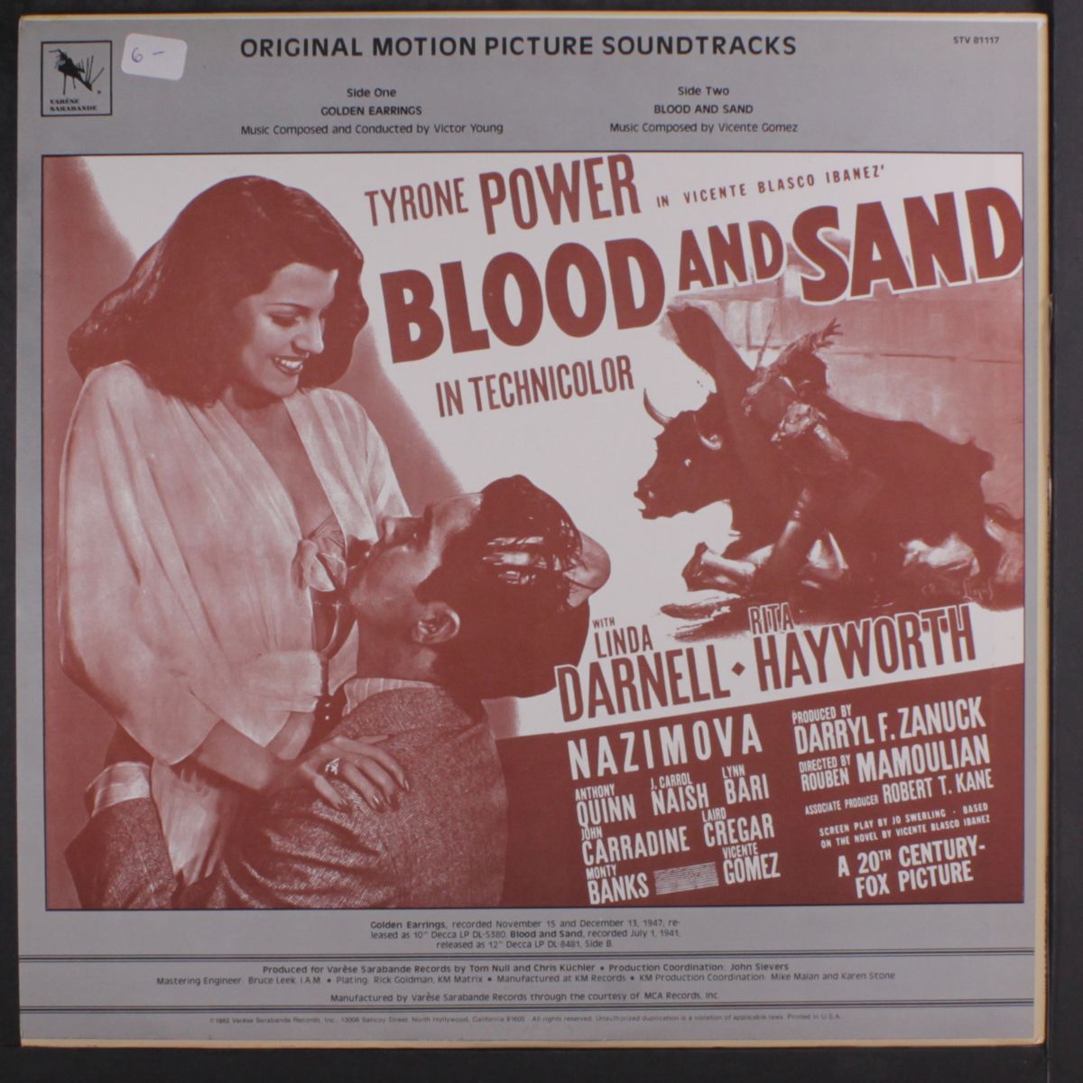 golden earrings / blood and sand by SOUNDTRACK