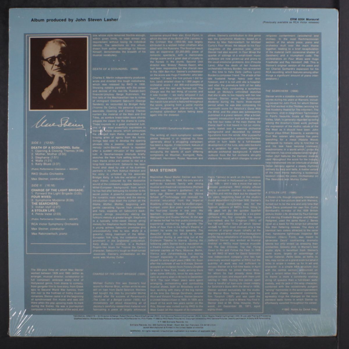 death of a scoundrel by MAX STEINER