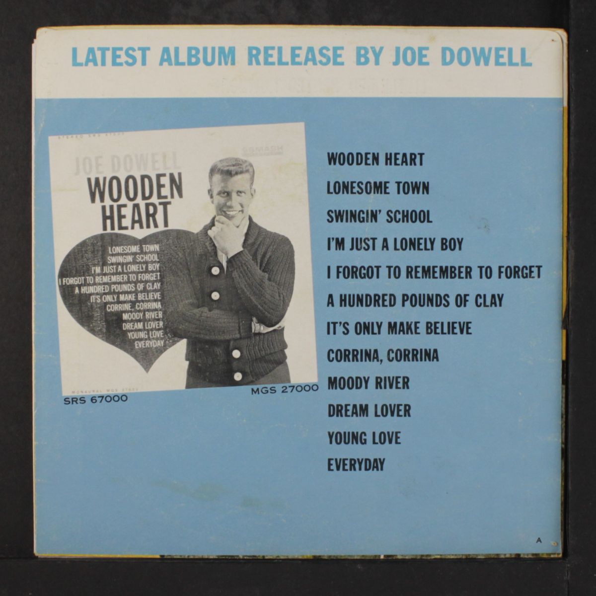 the one i left for you / little red rented rowboat by JOE DOWELL