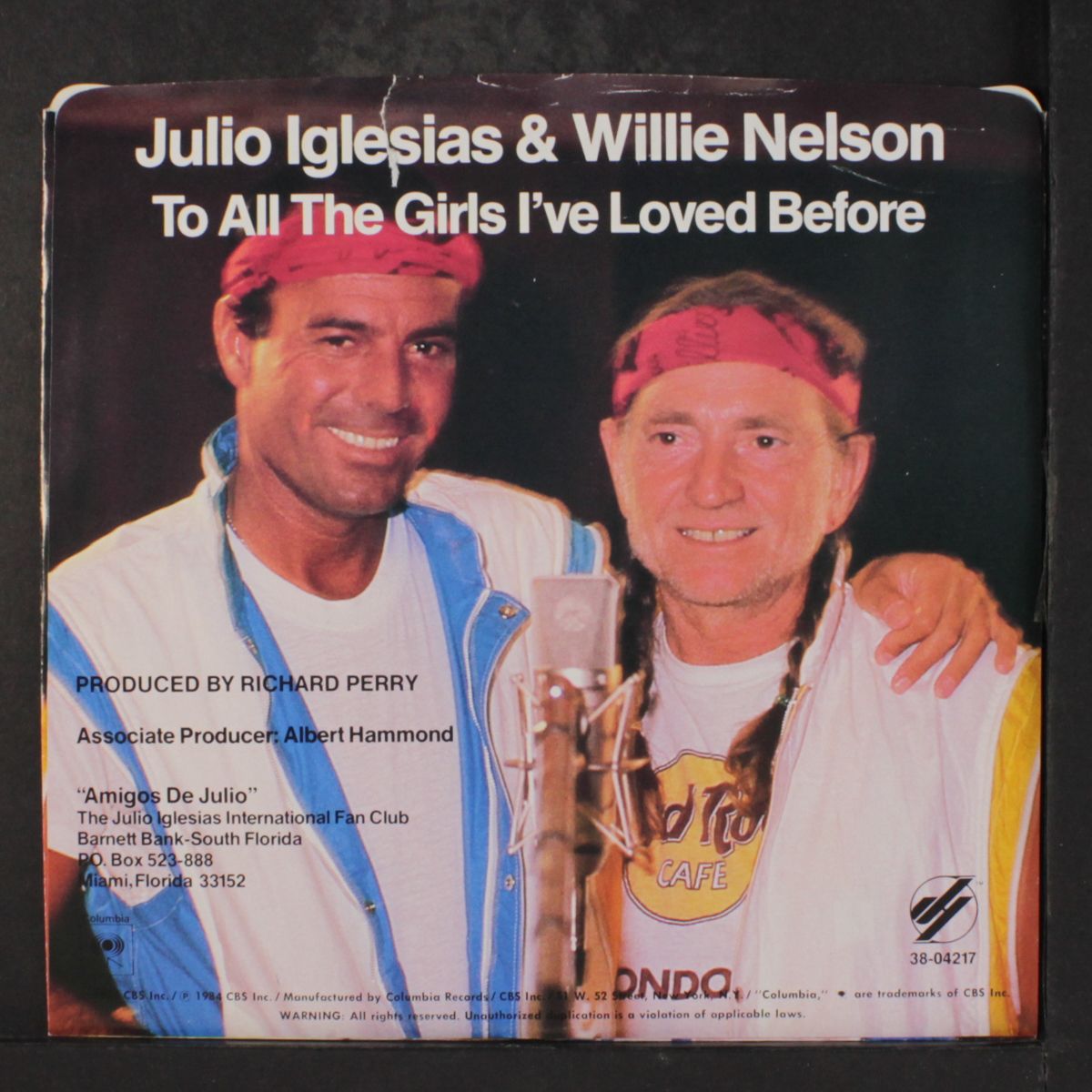 to all the girls i've loved before by JULIO IGLESIAS & WILLIE NELSON