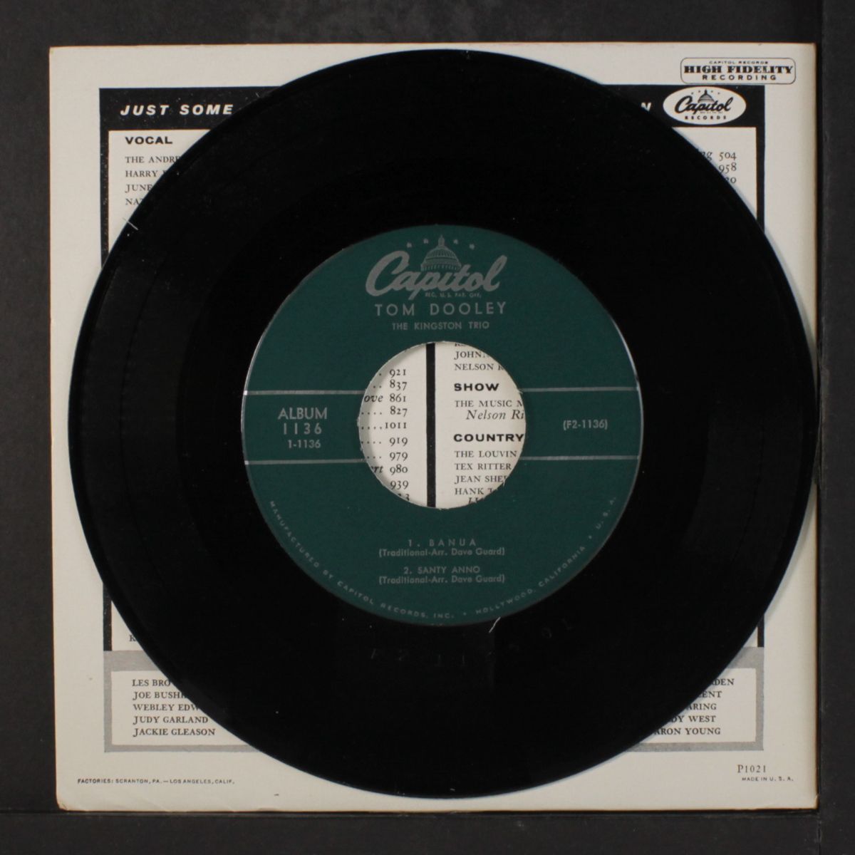 tom dooley by KINGSTON TRIO