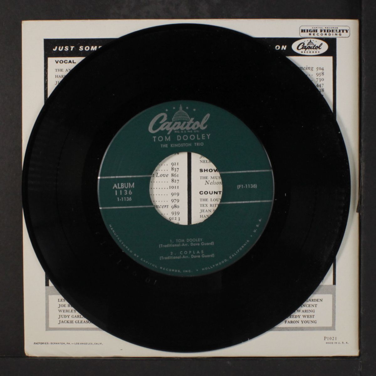 tom dooley by KINGSTON TRIO
