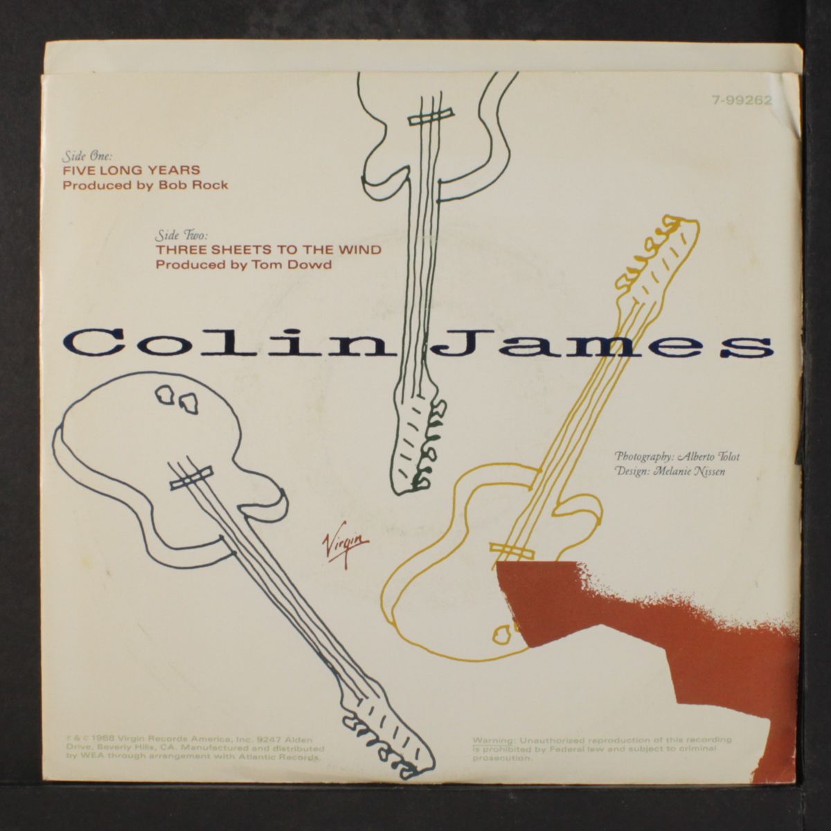 five long yeras by COLIN JAMES