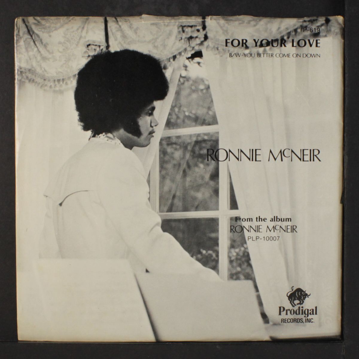 for your love / same by RONNIE MCNEIR