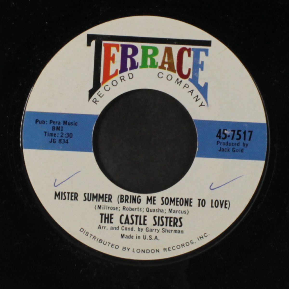 non, monsieur / mister summer (bring me someone to love) by CASTLE SISTERS