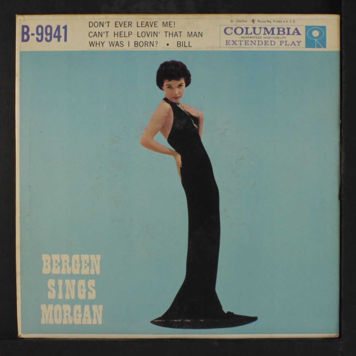 bergen sings morgan by POLLY BERGEN