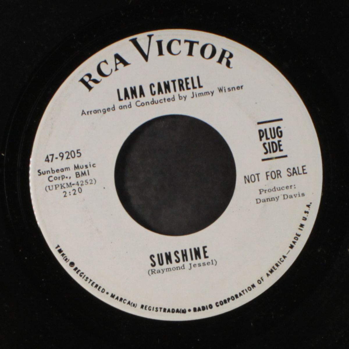 sunshine / how can i hurt you by LANA CANTRELL