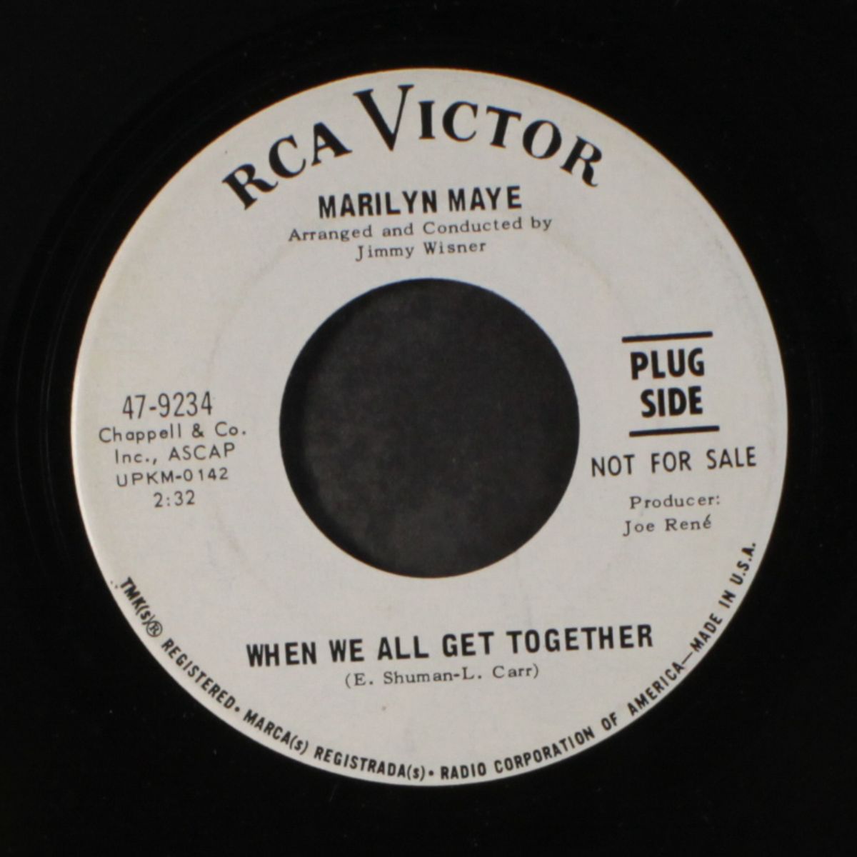 when we all get together / you've got to be there by MARILYN MAYE