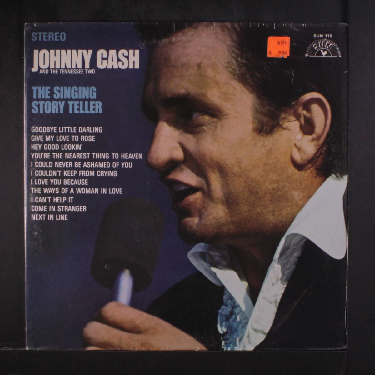 the singing story teller by JOHNNY CASH