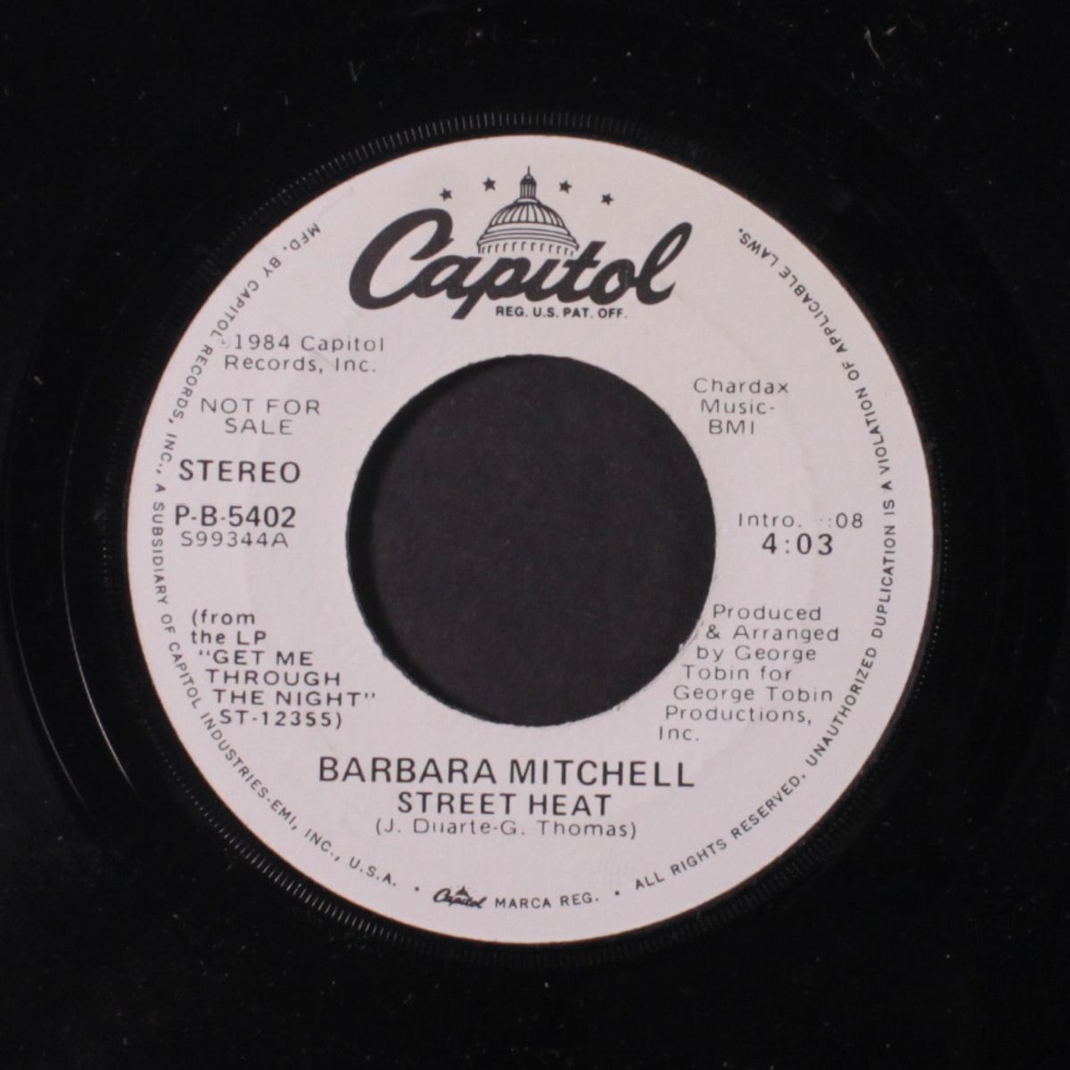 street heat / same by BARBARA MITCHELL