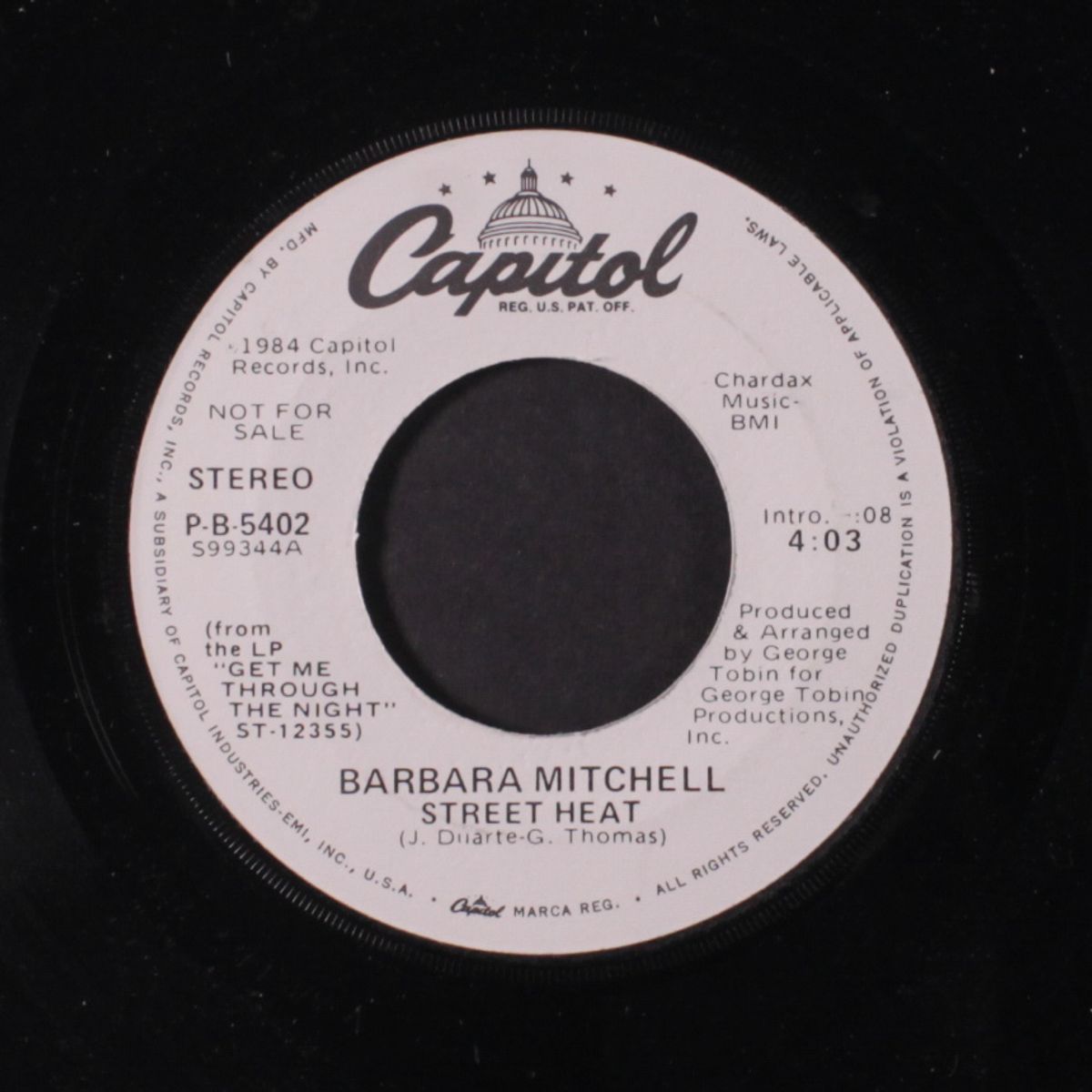 street heat / same by BARBARA MITCHELL