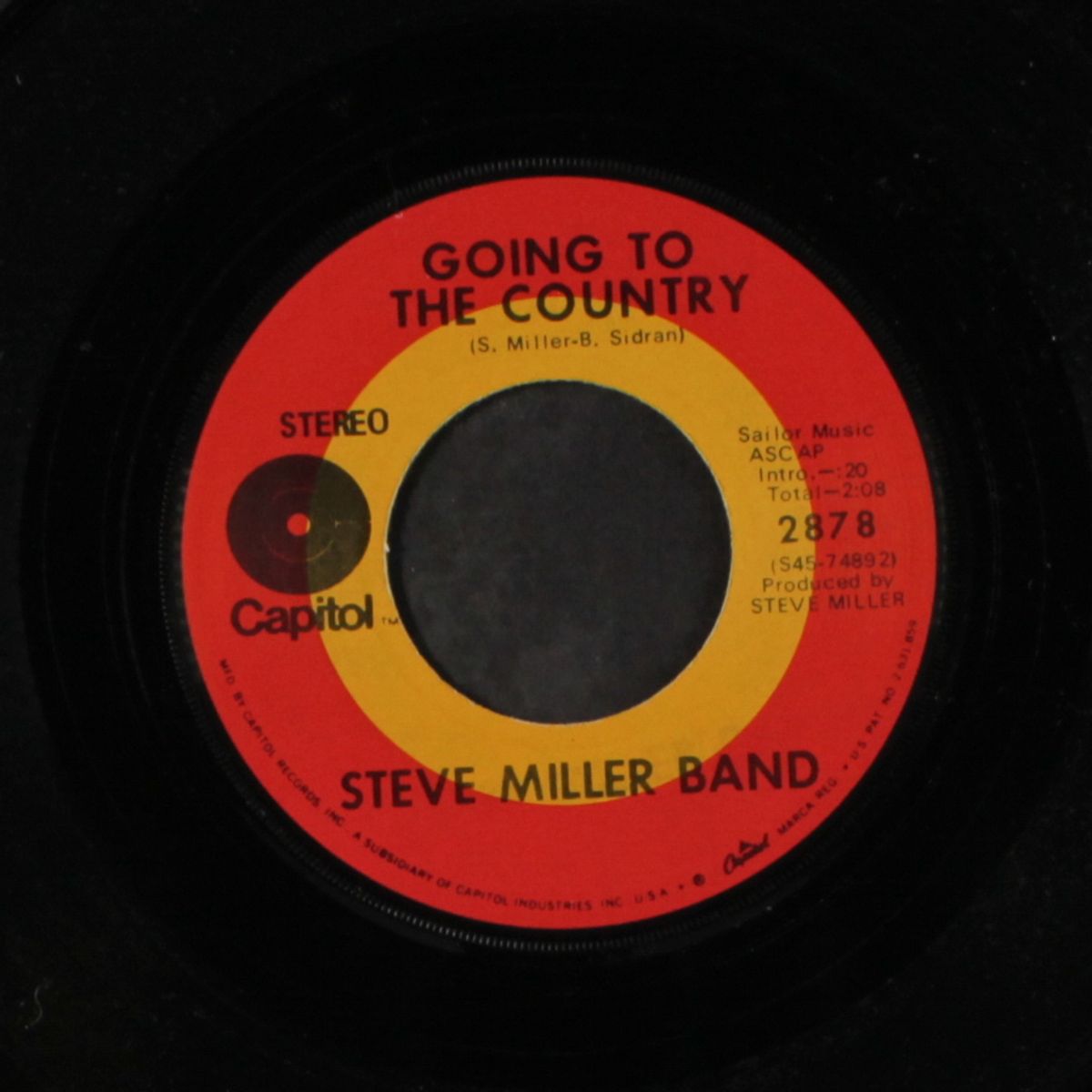 going to the country / never kill another man by STEVE MILLER BAND