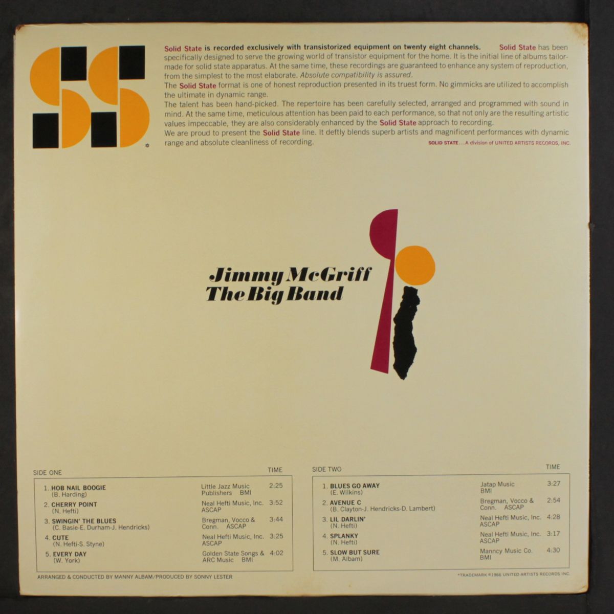 the big band by JIMMY MCGRIFF