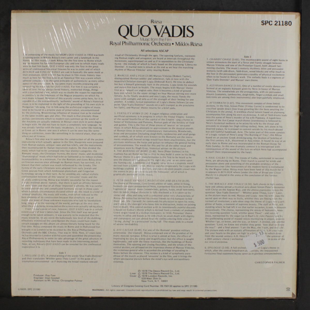 quo vadis by SOUNDTRACK