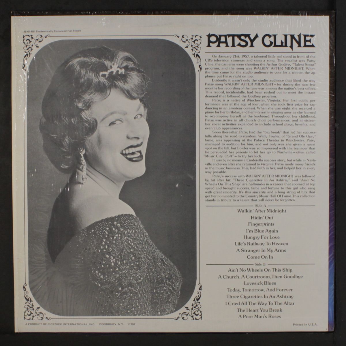 country music hall of fame by PATSY CLINE