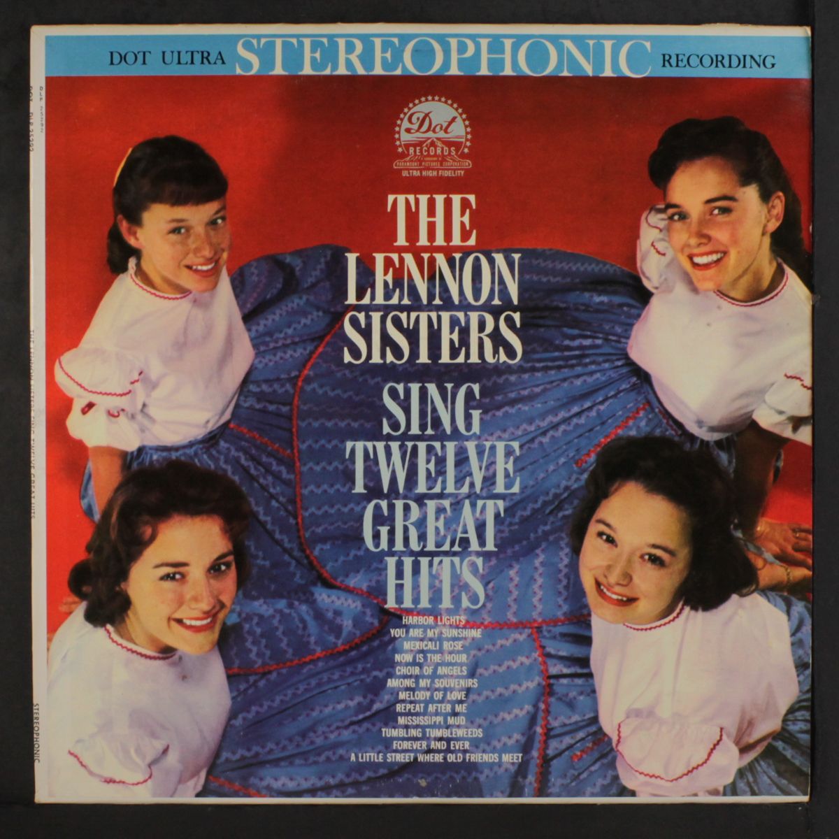 sing twelve great hits by LENNON SISTERS