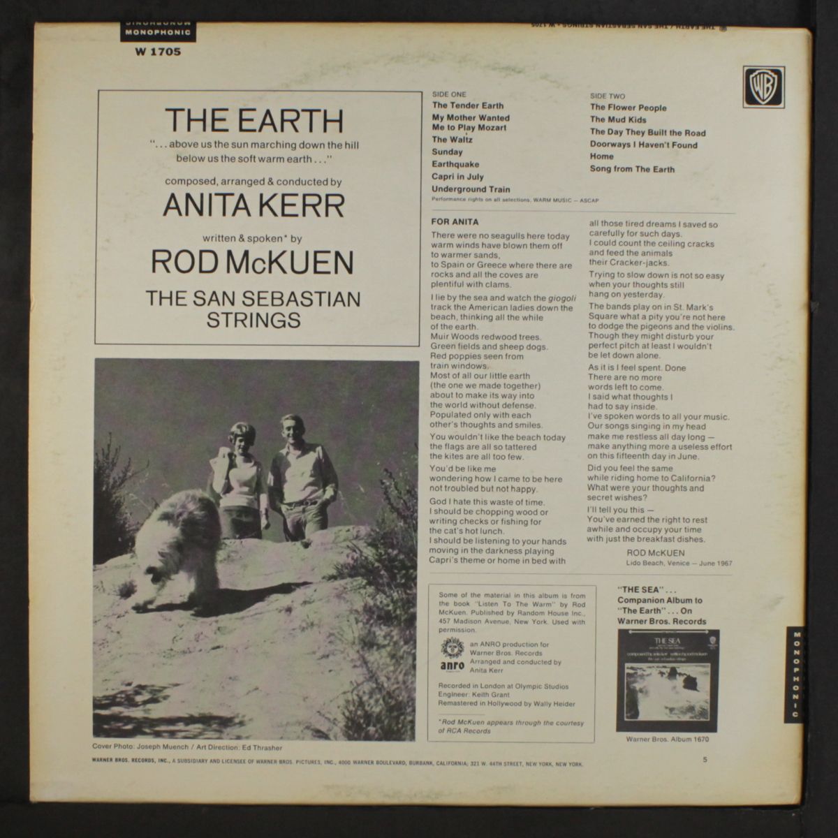 the earth by ROD MCKUEN